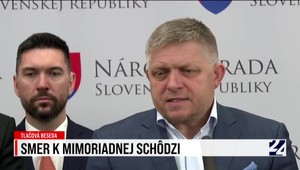 Tlačová beseda strany Smer o mimoriadnej schôdzi