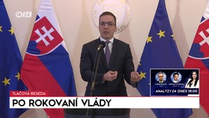 Tlačová beseda Erika Tomáša po rokovaní vlády