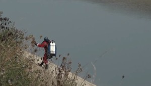 Hričovský kanál je doslova plný prekvapení. Tentokrát v ňom našli zbrane