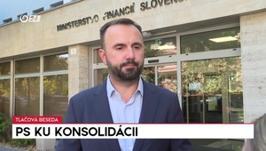 Tlačová beseda PS ku konsolidácii