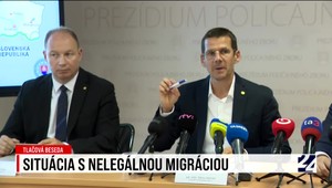 Tlačová beseda policajného zboru k nelegálnej migrácii