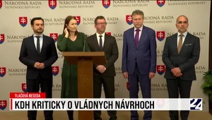 Tlačová beseda KDH o kritike vládnych krokov