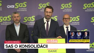 Tlačová beseda SaS o konsolidácii