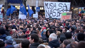 Ľudia vyjdú do ulíc už piatykrát. Zhromaždenia za slušné Slovensko pokračujú