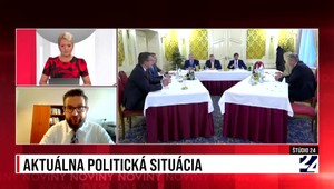 Štúdio 24 o aktuálnej politickej situácii