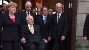 Zádušná omša za Helmuta Kohla takmer skončila politickou roztržkou