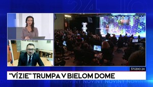 Štúdio 24: "Vízie" Trumpa v Bielom dome