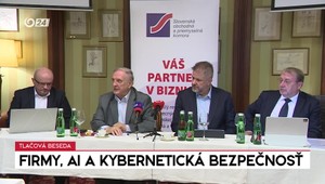 Tlačová beseda: Firmy, AI a kybernetická bezpečnosť