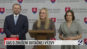 Tlačová beseda strany SaS o zrušení dotačnej výzvy