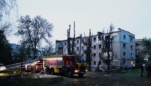 1545. deň na Ukrajine: Rusi zasiahli na Ukrajine obytnú štvrť aj škôlku. Medzi obeťami sú aj deti