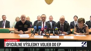 Tlačová beseda o oficiálnych výsledkoch slovenských volieb do Európskeho parlamentu