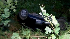 Róbert skončil v kanáli, nafúkal 3,65 promile