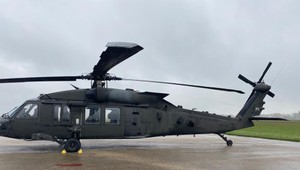 Pri Nitre núdzovo pristál vojenský vrtuľník americkej armády