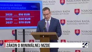 Tlačová beseda E. Tomáša k zákonu o minimálnej mzde
