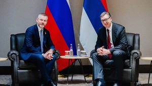 Pellegrini sa stretol s Vučičom. Rokovali o posilnení vzťahov a energetickej spolupráci