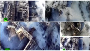 Dron zachytil zničené ukrajinské mesto Doneck
