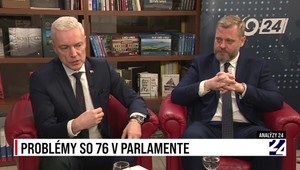 Analýzy 24: Problémy so 76 v parlamente
