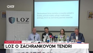 Tlačová beseda LOZ o záchrankovom tendri