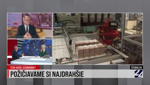 Štúdio 24 o tom, že si požičiavame najdrahšie