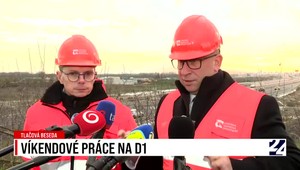 Tlačová beseda ministra dopravy k víkendovým prácam na D1