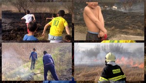 Deti z osady sa ohňa neboja. Hasičom komplikujú prácu