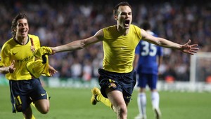 Iniesta v Barcelone do roku 2015
