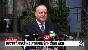 Tlačová beseda bratislavského župana Drobu o bezpečnosti na školách