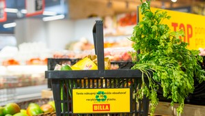 Ekologická BILLA: nákupné košíky nahrádza ich „zelenším“ variantom