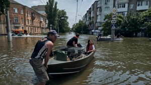 Na zaplavených územiach Ukrajiny objavili baktérie cholery