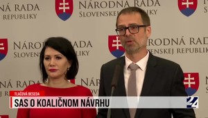 Tlačová beseda SaS o koaličnom návrhu