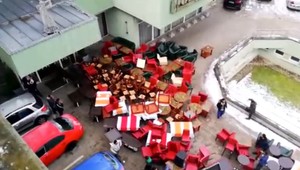 Spor pre majetok v slovenských kúpeľoch. Návštevníkom sa naskytol pohľad, na ktorý len tak nezabudnú