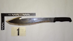 Mladík, ktorý svoju mamu napadol mačetou sa postaví pred súd, hrozí mu až doživotie