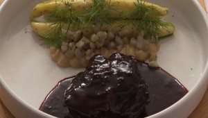 Hlavné jedlo: Teľacie líčko