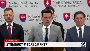 Tlačová beseda strany Demokrati o atómovkách v parlamente