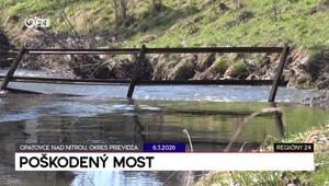 Najpodstatnejšie regionálne spravodajstvo zhrnuté v relácii Regióny 24