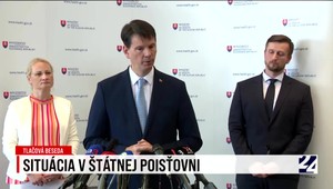 Tlačová beseda o odvolaní riaditeľa štátnej Všeobecnej zdravotnej poisťovne