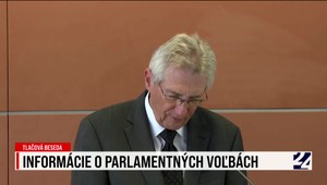 Tlačová beseda ministerstva vnútra k informáciám o voľbách