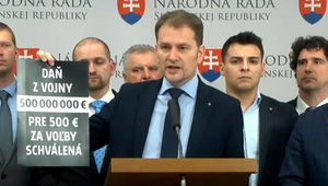Matovič predstavil detaily: Odkiaľ chce peniaze na päťstoeurovky za voľby?