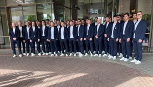 Slovenská reprezentácia je už vo Švédsku