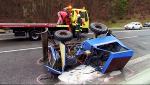 Veselý traktorista: Nafúkal, vodičák pritom nemal!