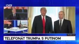Štúdio 24: Aké výsledky prinesie telefonát medzi Trumpom a Putinom?
