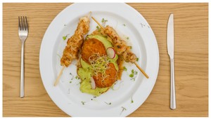 HLAVNÉ JEDLO - Aranciny so zemiakovo-brokolicovu kašou