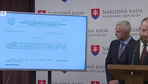 Tlačová beseda strany Smer-SD o odvolávaní Tibora Gašpara