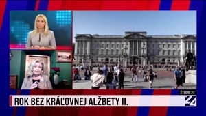 Štúdio 24 o roku od smrti kráľovnej Alžbety II.
