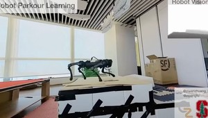 V Stanforde vyvinuli robotického psa podobného pavúkovi