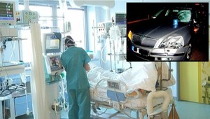 Do policajta (23) vrazilo auto, leží v umelom spánku