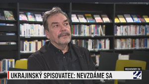 Ukrajinský spisovateľ: nevzdáme sa