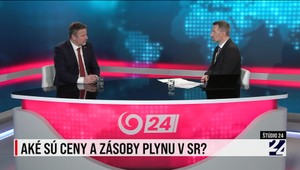 Štúdio 24: Aký je stav zásob plynu na Slovensku?