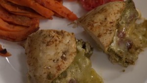 Hlavné jedlo: Zelené cecíky