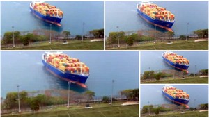 VIDEO. Loď narazila na plytčinu, takmer zrušila futbalové ihrisko!